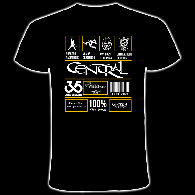 Camiseta Central - 35º Aniversario